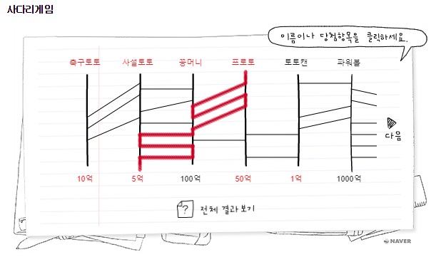 토토 네이버사다리게임 스포츠토토365